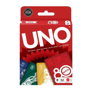 Mattel Board & Card Games Uno - 80th Ruby Red Edition