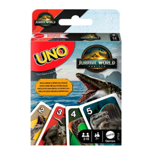 Mattel Board & Card Games Uno - Jurassic World 4 Rebirth