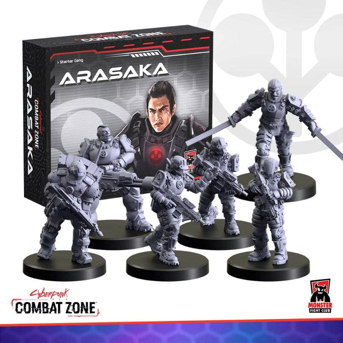Cyberpunk RED - Combat Zone - Arasaka Faction Starter Box