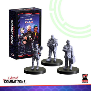 Monster Fight Club Miniatures Cyberpunk RED -  Combat Zone -  False Flag