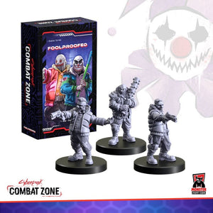 Monster Fight Club Miniatures Cyberpunk RED -  Combat Zone -  Foolproofed