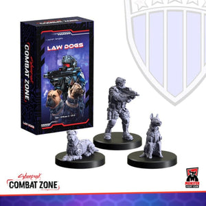 Monster Fight Club Miniatures Cyberpunk RED -  Combat Zone -  Law Dogs