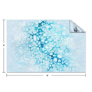 Monster Fight Club Miniatures Monster Fight Club Terrain - 6x4 Adventure Mat - Ice Floe / Frozen Tundra