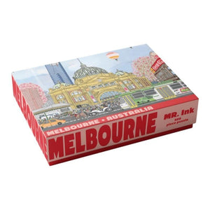 Mr Ink Puzzles Jigsaws Melbourne (500pc) Mr Ink