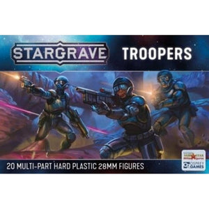 North Star Figures Miniatures Stargrave - Troopers Box (Plastic)