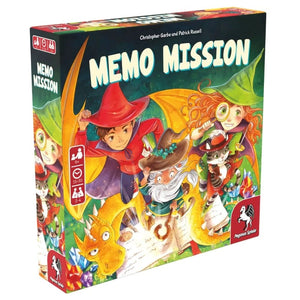 Pegasus Spiele Board & Card Games Memo Mission