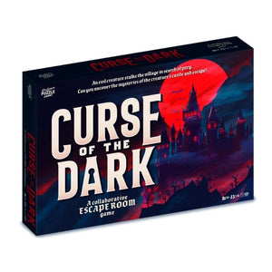 Professor Puzzle Board & Card Games Escape Room - Curse Of The Dark
