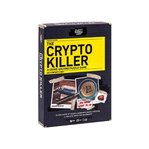 Professor Puzzle Board & Card Games The Crypto Killer - A Crime Solving Puzzle Game