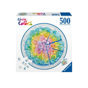 Ravensburger Jigsaws Circle of Colors - Rainbow Cake (500pc) Ravensburger