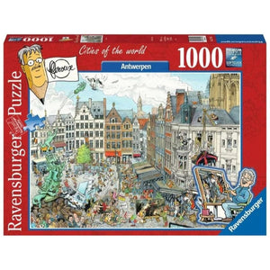 Ravensburger Jigsaws Fleroux - Antwerp (1000pc) Ravensburger