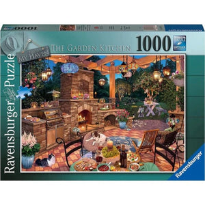 Ravensburger Jigsaws My Haven No10 - The Garden Kitchen (1000pc) Ravensburger