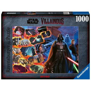 Ravensburger Jigsaws Star Wars Villainous - Darth Vader (1000pc) Ravensburger