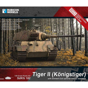 Rubicon Models Miniatures Bolt Action - German - Tiger II Konigstiger with Zimmerit Super Heavy Tank