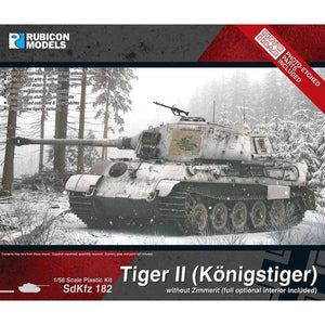Rubicon Models Miniatures Bolt Action - German - Tiger II Konigstiger without Zimmerit Super Heavy Tank