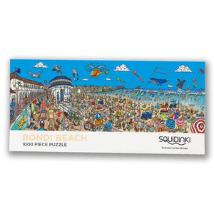 Squidinki Jigsaws Bondi Beach - Panoramic (1000pc) Squidinki
