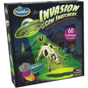 Think Fun Logic Puzzles Invasion of the Cow Snatchers