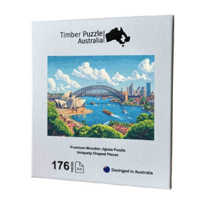 Timber Puzzle Australia Jigsaws Timber Puzzle - Iconic Sydney (A3)