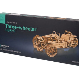 UGears Australia Construction Puzzles Ugears - Three Wheeler UGR-S