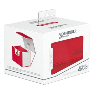 Ultimate Guard Trading Card Games Deck Box - Ultimate Guard Synergy Sidewinder (holds 100+ cards) Red/White Deck Box
