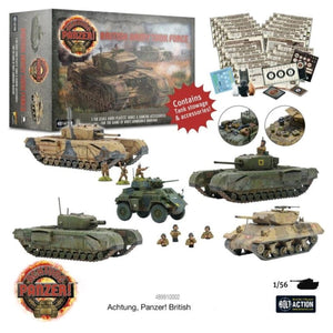 Warlord Games Miniatures Achtung Panzer! - British Army Tank Force (April 2024 release)