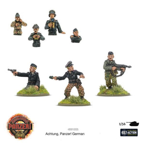 Warlord Games Miniatures Achtung Panzer! - German Army Tank Crew (Late War) (April 2024 release)