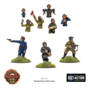 Warlord Games Miniatures Achtung Panzer! - Soviet Army Tank Crew (April 2024 release)
