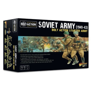 Warlord Games Miniatures Bolt Action - Starter Army - Soviet Army (1940-43)