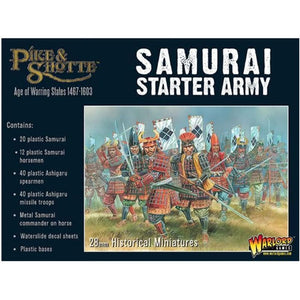 Warlord Games Miniatures Pike & Shotte - Samurai Starter Army (Plastic)