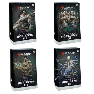 Wizards of the Coast Trading Card Games Magic: The Gathering - Modern Horizons 3 - Commander Deck Display (4) (14/06/2024 release)