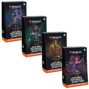 Wizards of the Coast Trading Card Games Magic: The Gathering - Outlaws of Thunder Junction - Commander Decks (Assorted) (19/04/2024 release)