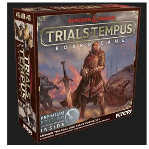 WizKids Board & Card Games Trials of Tempus (D&D Board Game) Premium Edition (July 2023 Release)