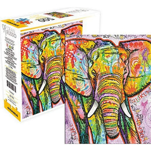 Aquarius Jigsaws Dean Russo - Elephant (500pc) Aquarius