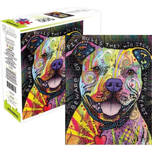 Aquarius Jigsaws Dean Russo - Pit Bull (500pc) Aquarius