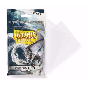 Arcane Tinmen Trading Card Games Dragon Shield Sleeves Perfect Fit Clear (100) - 63x88 mm