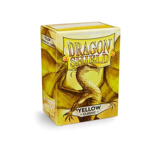 Arcane Tinmen Trading Card Games Dragon Shield Sleeves Yellow (100) - 63x88 mm