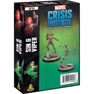 Atomic Mass Games Miniatures Marvel Crisis Protocol Miniatures Game - Sin and Viper Expansion