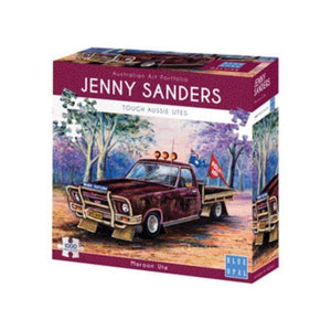 Blue Opal Australia Jigsaws Jenny Sanders - Maroon Ute (1000pc) Blue Opal