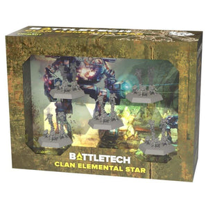 Catalyst Game Labs Miniatures Battletech - ForcePack - Clan Elemental Star