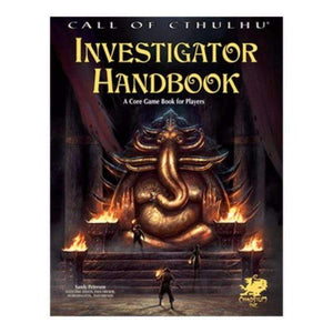 Chaosium Roleplaying Games Call of Cthulhu RPG - Investigator Handbook  (Hardcover)