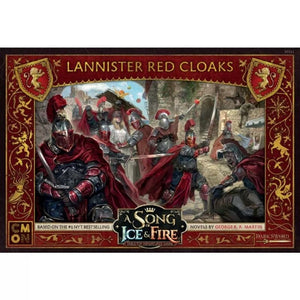 Cool Mini or Not Miniatures A Song of Ice and Fire - Tabletop Miniatures Game House Lannister Red Cloaks