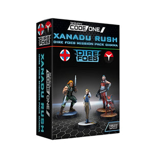 Corvus Belli Miniatures Infinity Code One - Dire Foes Mission Pack - Xanadu Rush