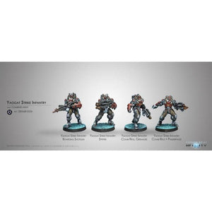 Corvus Belli Miniatures Infinity - Combined Army - Yaogat Strike Infantry (Boxed)