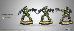 Corvus Belli Miniatures Infinity - Haqqislam - Heavy Assault Regiment Al Fasid (Heavy RL) (Blister)