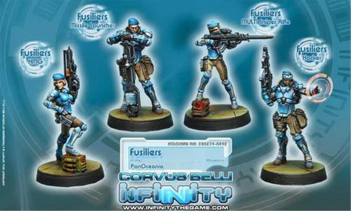 Infinity - PanOceania - Fusiliers (Boxed)