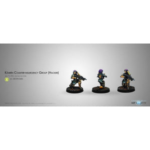 Corvus Belli Miniatures Infinity - Yu Jing - Kanren Counter-Insurgency Group (Hacker) (Blister)