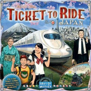 Days of Wonder Board & Card Games Ticket to Ride - Japan & Italy Map Expansion