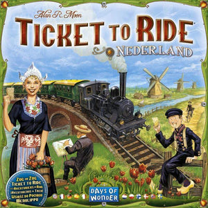 Days of Wonder Board & Card Games Ticket to Ride - Nederland Map Expansion