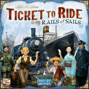Days of Wonder Board & Card Games Ticket to Ride - Rails & Sails