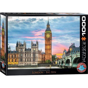 Eurographics Jigsaws City Collection - London (1000pc) Eurographics