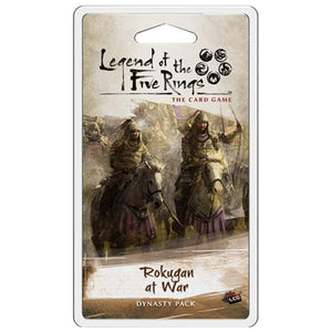 Fantasy Flight Games Living Card Games Legend of the Five Rings LCG - Rokugan at War Dynasty Pack